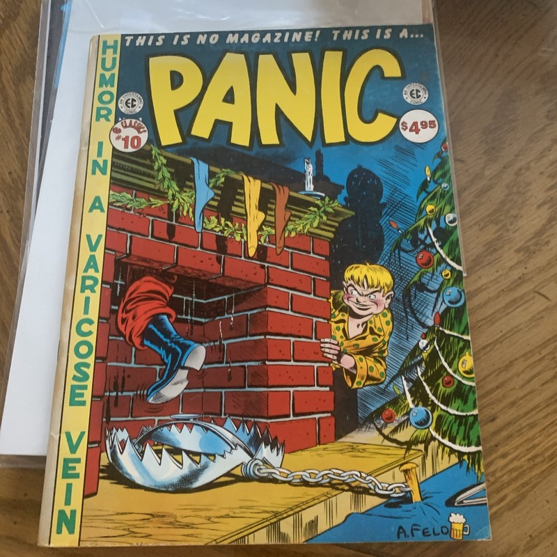 PANIC #1 & #2 Russ Cochran EC CLASSICS! Very Good  Rare Satire Comic Paperback