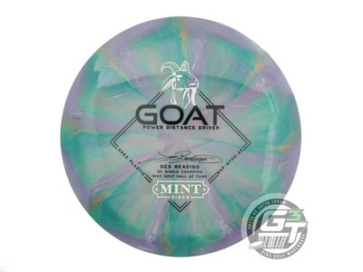 NEW Mint Discs [READING] Swirly Apex Goat 174g Purple-Green Distance Driver Disc
