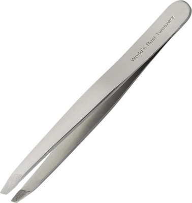 Worlds Best Tweezers Diamond Tip Tweezer  Diamond Coated Slant Tip Precision Ey