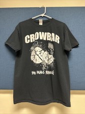 Camisa Crowbar Time Heals Nothing Negra Talla Grande Nola Doom Lodo Metal Grande