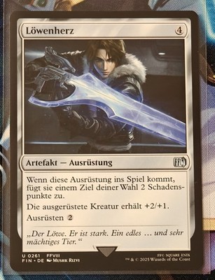 Löwenherz - FIN-261 - Uncommon - Lion Heart - MTG - Final Fantasy