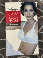 36B PLAYTEX CROSS YOUR HEART Bra White  4210 Lightly Lined NIB