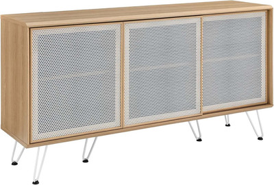 Stylish  Nomad Oak Sideboard for Modern Living Spaces