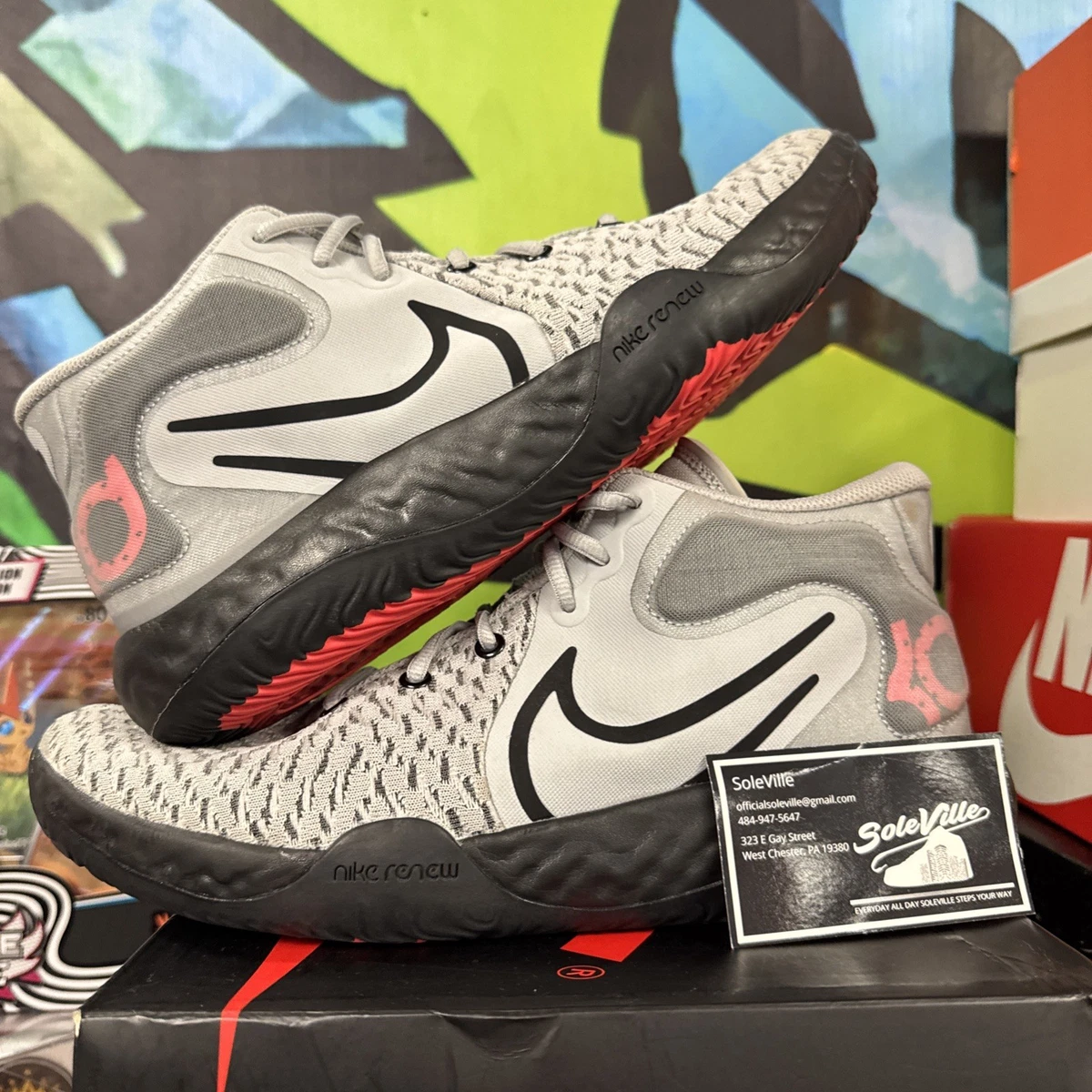 Nike KD Trey 5 VIII Light Smoke Grey Black | eBay