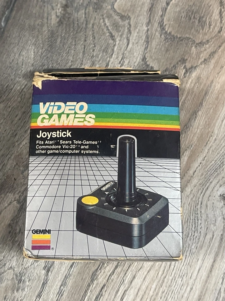 VTG 1983 Gemini Gemstik Joystick VG170B Atari 2600 c64 N BOX BUTTON IS WORKING - Image 2 of 4