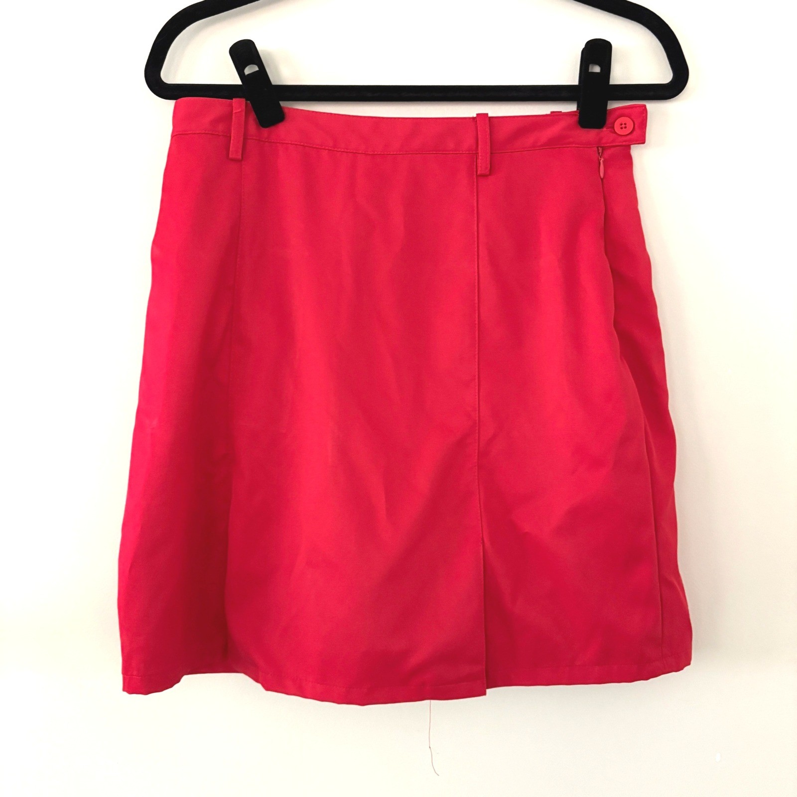 Fairway Golf & Resort Red Skort Size 10 Mini A-Line Pockets Career Casual