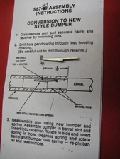 Savage Stevens Springfield 6 87 187 Top Bumper w/ Spring - P/N 87-29 and 87-543