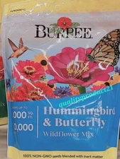 NEW BURPEE Humming bird Butterfly WILDFLOWER Mix 50,000 seeds . Flower Bouquet. 