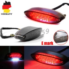 E-Gepr&uuml;ft 28LED R&uuml;cklicht mit Kennzeichenbeleuchtung Universal F&uuml;r Motorrad Quad