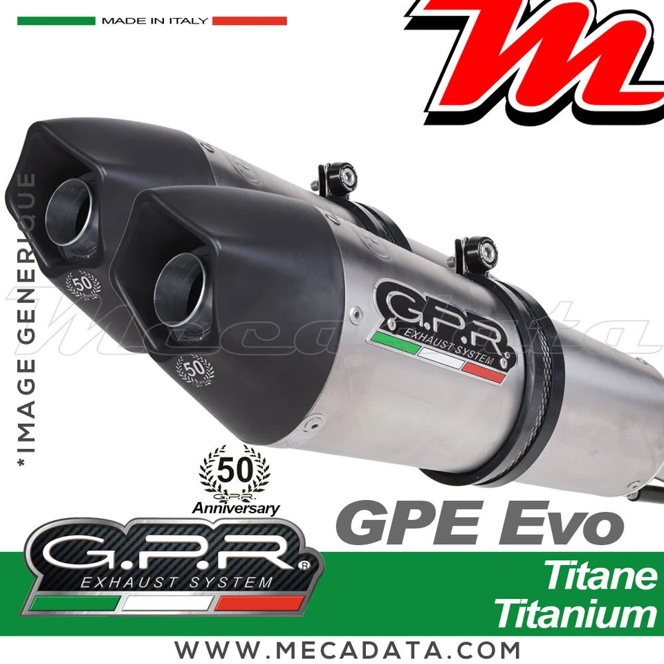 Silencieux Pot d'échappement GPR KAWASAKI Z 1000 SX 2012 - Photo 1/1