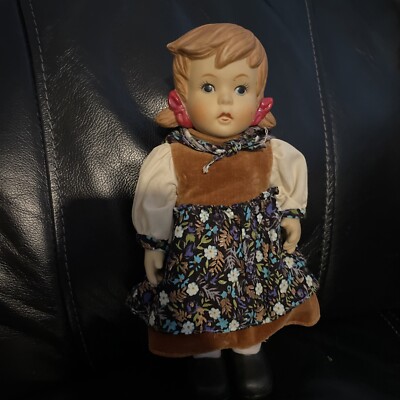 Gretel Oumlet Doll Vintage Porcelain Bisque 1980's 10 inches Collectible