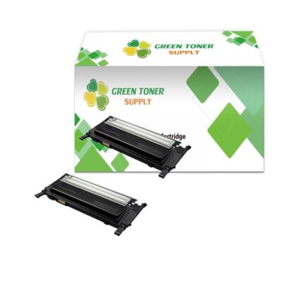 2 pk CLP325 Black Toner for Samsung CLP-320 CLP-325 CLP-325W CLX-3180 Printer