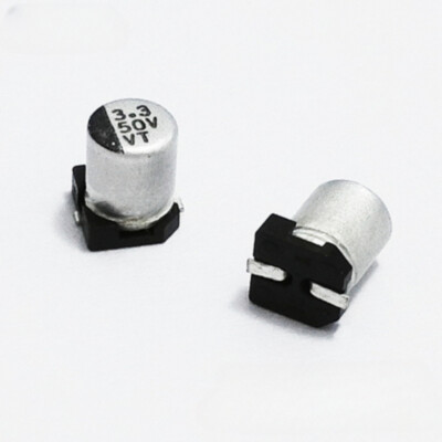 100PCS NEW Chip aluminum electrolytic capacitor 50V3.3UF 4*5.4 #YX