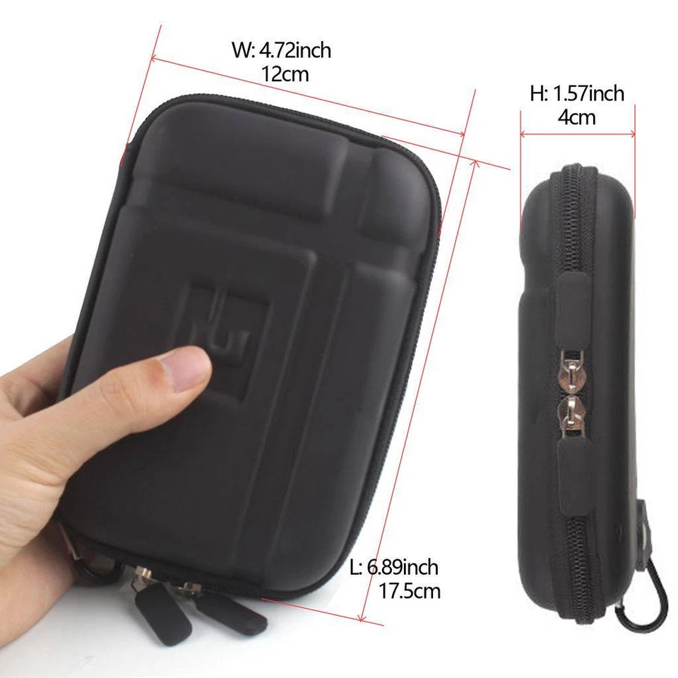 5.2'' Carrying Case GPS Portable Hard Shell Protective Pouch Bag for Garmin Nuvi - Image 3 of 4