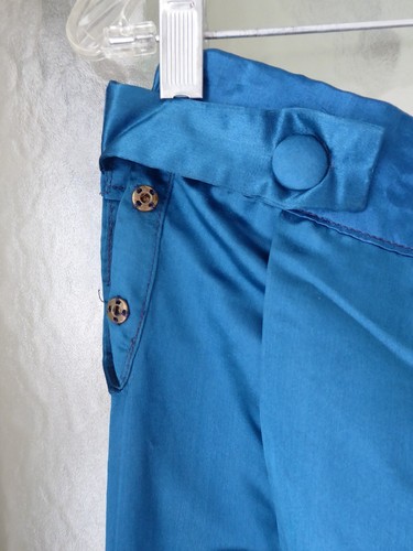 Vintage Chinese Silk Embroidered Lounge Pants 1940’s L/XL - Picture 5 of 8