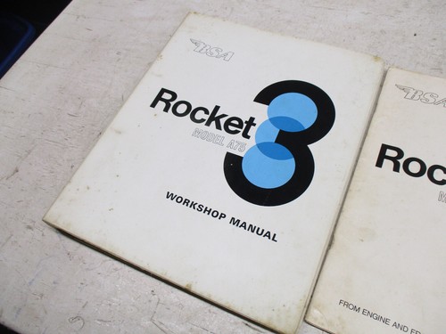 BSA Rocket A75 Parts Service Manual Book - Bild 2 von 7