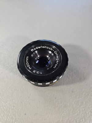 Rodenstock-Omegaron 50mm 1:3,5 Rodagon Adjustable Lens,  Threaded Mount