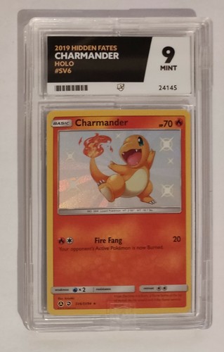 Charmander graded ACE 9 for sale on eBay