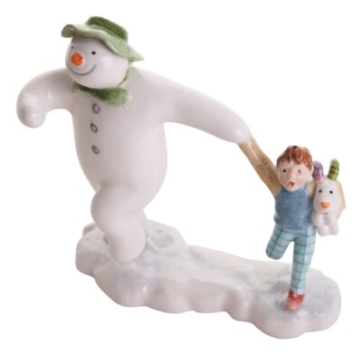 John Beswick der Schneemann abhebt seltene Figur nicht mehr produziert Stück JBS15 neu im Karton