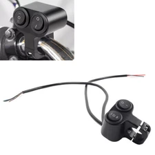 7/8" ATV Dual Button On Off Switch Handlebar Headlight Fog Spot Light Motorcycle