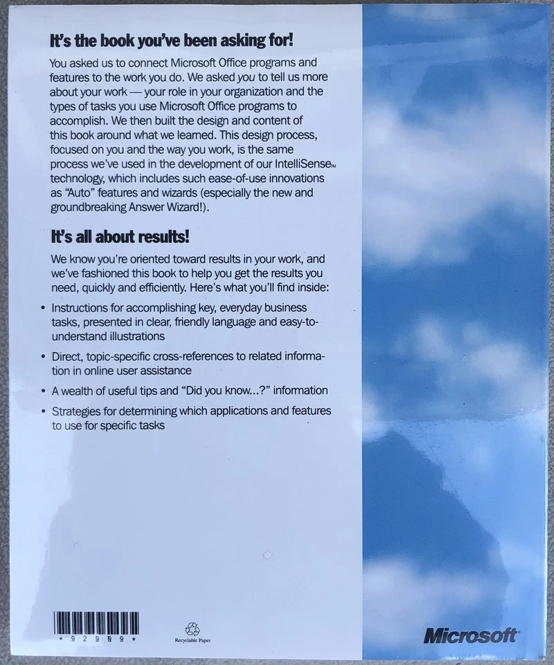 Getting Results with Microsoft Office for Windows 95 - Original shrinkwrap - Image 3 of 3