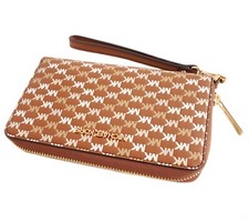 Michael Kors Portemonnaie Geldbörse Geldbeutel Jet Set Travel Flat LG Luggage