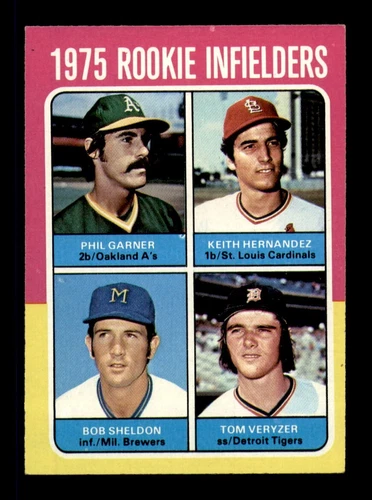 1975 Topps Set Break # 623 Rookie Infielders Keith Hernandez NM *OBGcards*