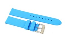 Cinturino per orologio nautica originale gomma azzurro ansa dritta 20mm a15577g