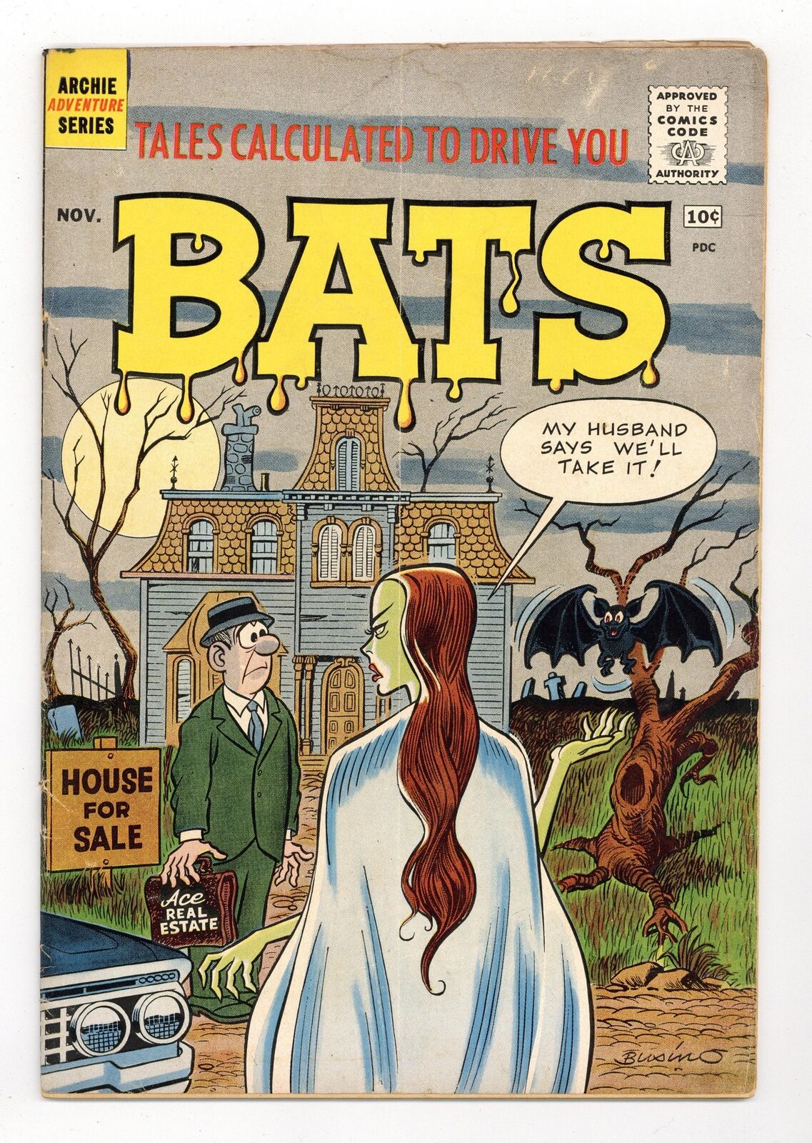 Tales Calculated to Drive You Bats #1 GD/VG 3.0 1961