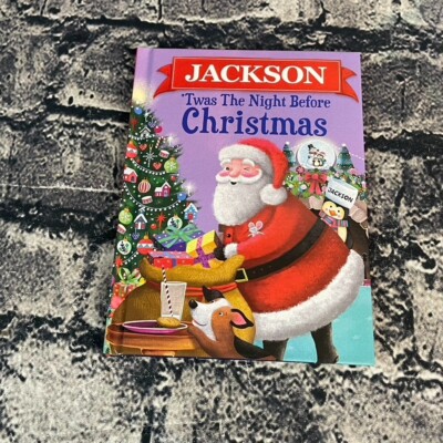 JACKSON 'Twas the Night Before Christmas with Child's Name Hardcover