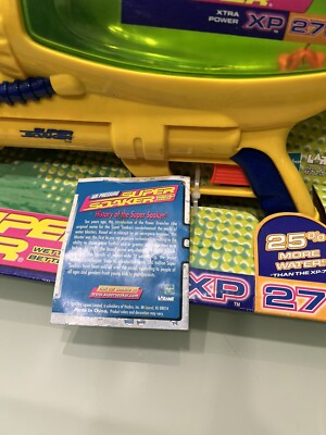 RARE Vintage 90's Hasbro Larami SUPER SOAKER XP 270 Water Gun w