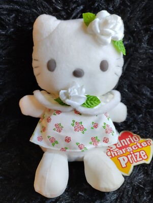 Vintage 2004 Hello​ Kitty White Rose Princess 7