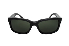 Jack Spade Sunglasses Men's Rectangular Payne/P/S 807P Black Polarized 54mm NEW 