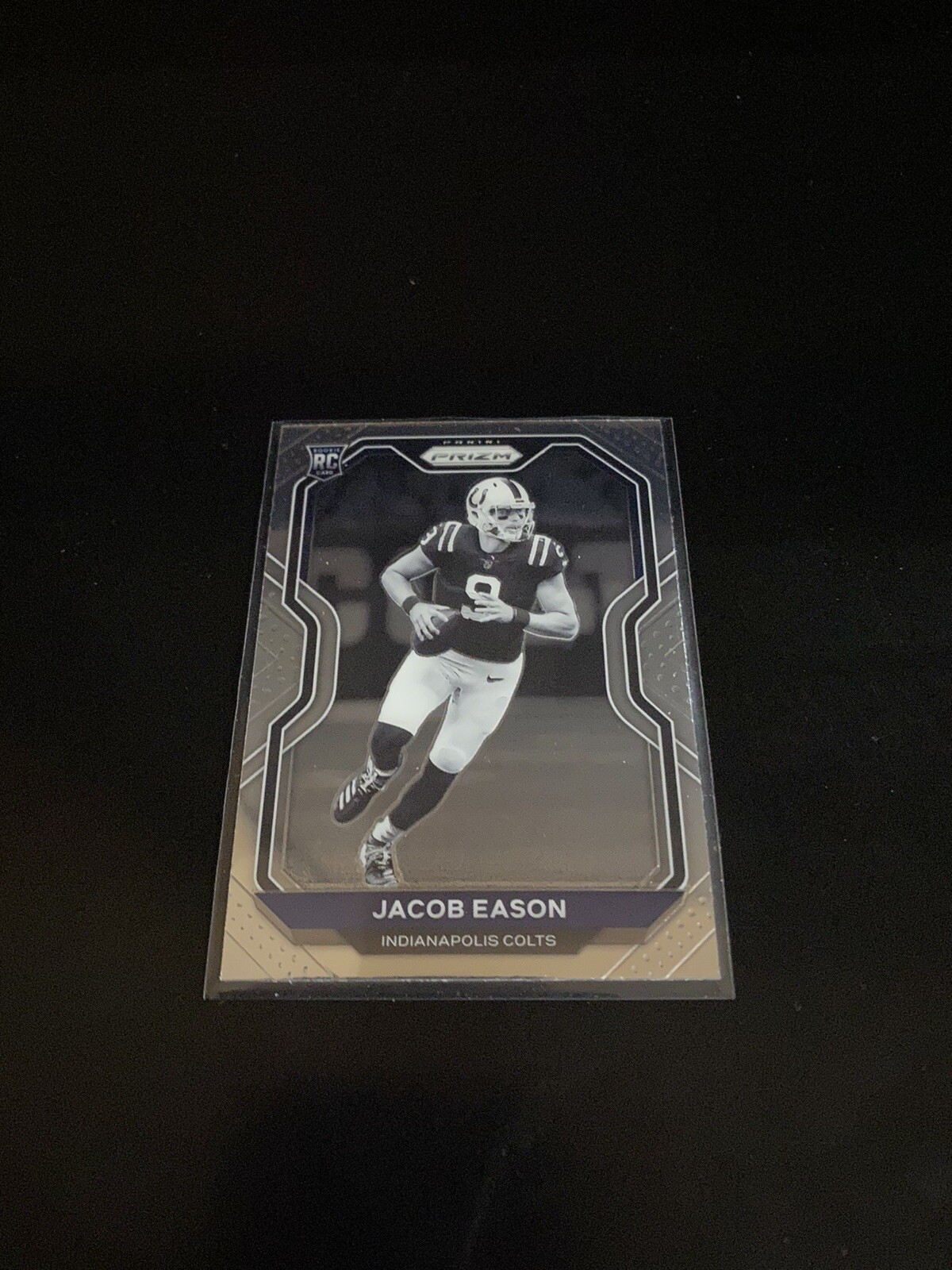 Jacob Eason 2020 Panini Prizm Black Negative RC football Card Colts 331