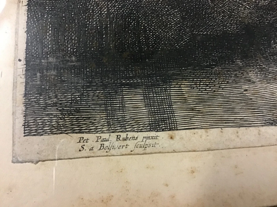 Grabados del siglo XVII de Schelte Adamsz Bolswert después de Peter Paul Rubens Foto 3 de 4