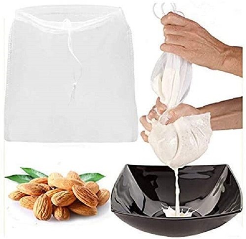 Colador Coladores De Tela Para Queso Grado Comercial Multiuso Reusable Set De 2 - Picture 4 of 12