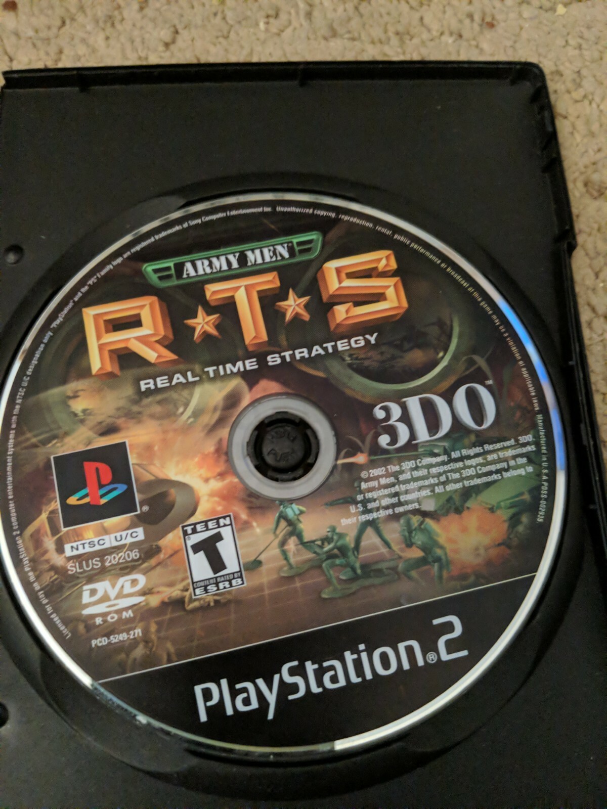 army men rts ps2