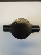 PVC Black conduit 20mm through box (Price includes a pack of 11)