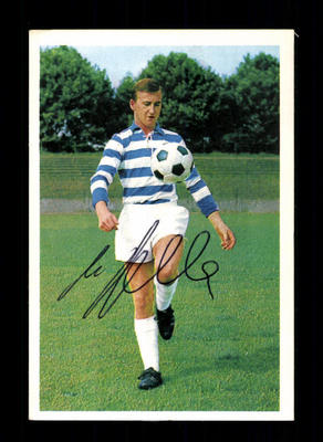 Michael Bella MSV Duisburg 1966-67 Bergmann Collectible Picture Original Signed