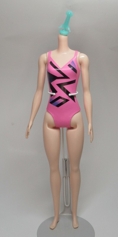 Mattel Barbie Careers Deluxe Set Replacement Doll Body Swimmer