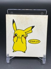 Pikachu Pokemon Seal Sticker Nintendo Japanese Japan Anime Movie Game F/S