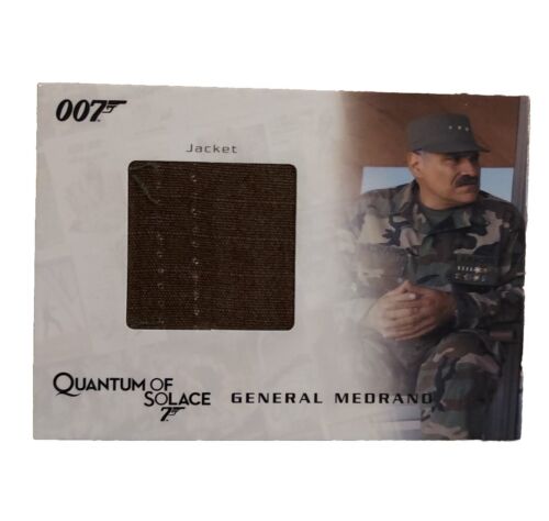JAMES BOND ARCHIVES (Rittenhouse) COSTUME CARD #QC06 (#523/850) GENERAL MEDRANO - Picture 1 of 3