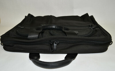 Tumi Alpha 2 Expandable Laptop Briefcase Nylon Black 26114DH MSRP