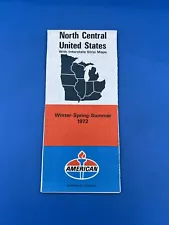   Standard Oil Road Map, 1972, North Central United States Original 