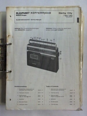 Blaupunkt-Werke GmbH, Hildesheim (Hrsg.): Sammlung von ca. 50 ...