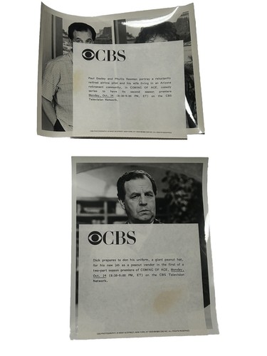 Vintage 2 Black & White Press Photos Coming of Age Paul Dooley Phyllis Newman - Picture 3 of 13