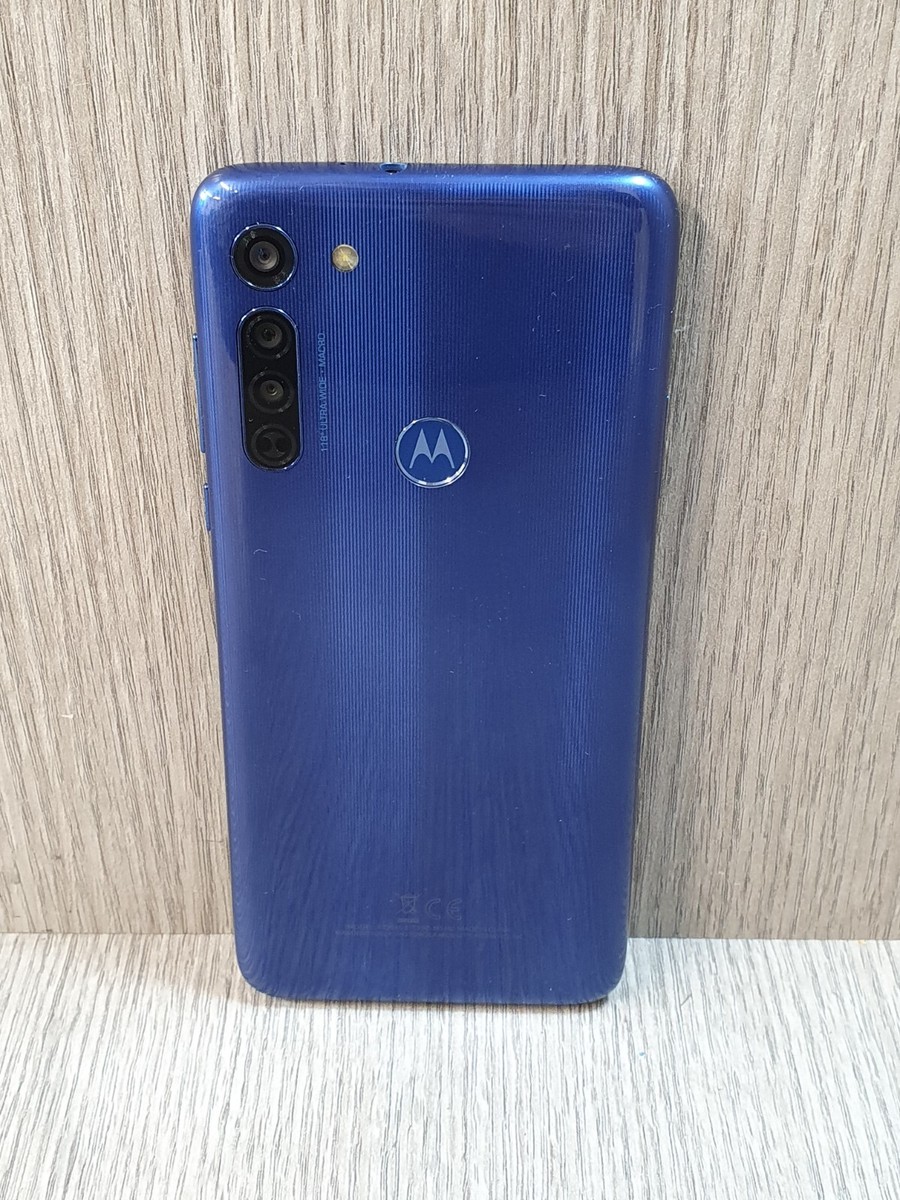 Motorola Moto G8 64GB Arctic Blue (Unlocked) (Single SIM) Grade C