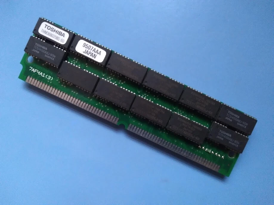 Toshiba THM368020BS-60 SIMM-32M-72-P – Rare 32MB Legacy Memory - For Classic PC - Image 4 of 4