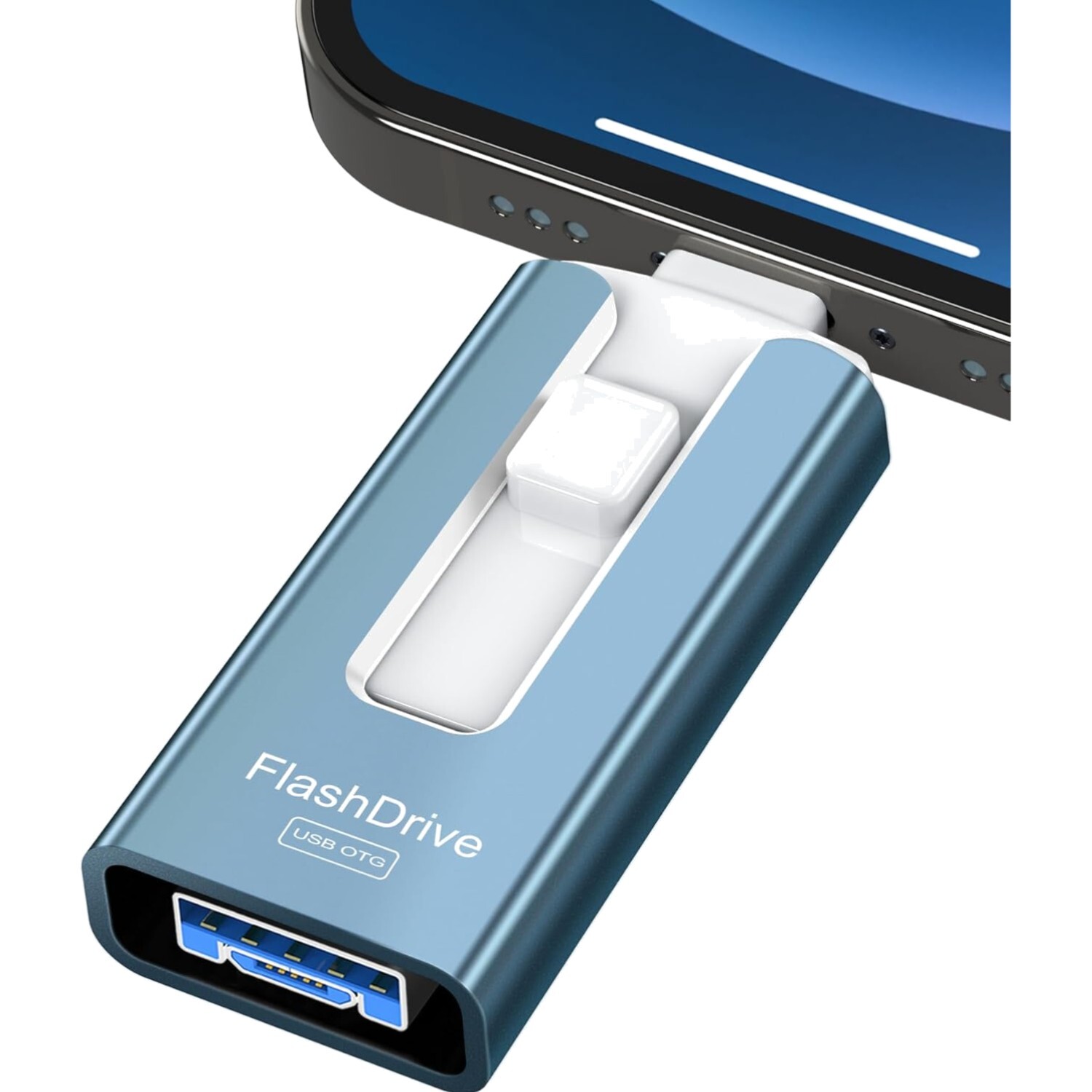 256GB USB Flash Drive High-Speed Memory Stick for Phone Tablet Fast Data Transfer-image