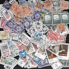 United States Selection of Used Multiples off Paper as shown - Hundreds - de